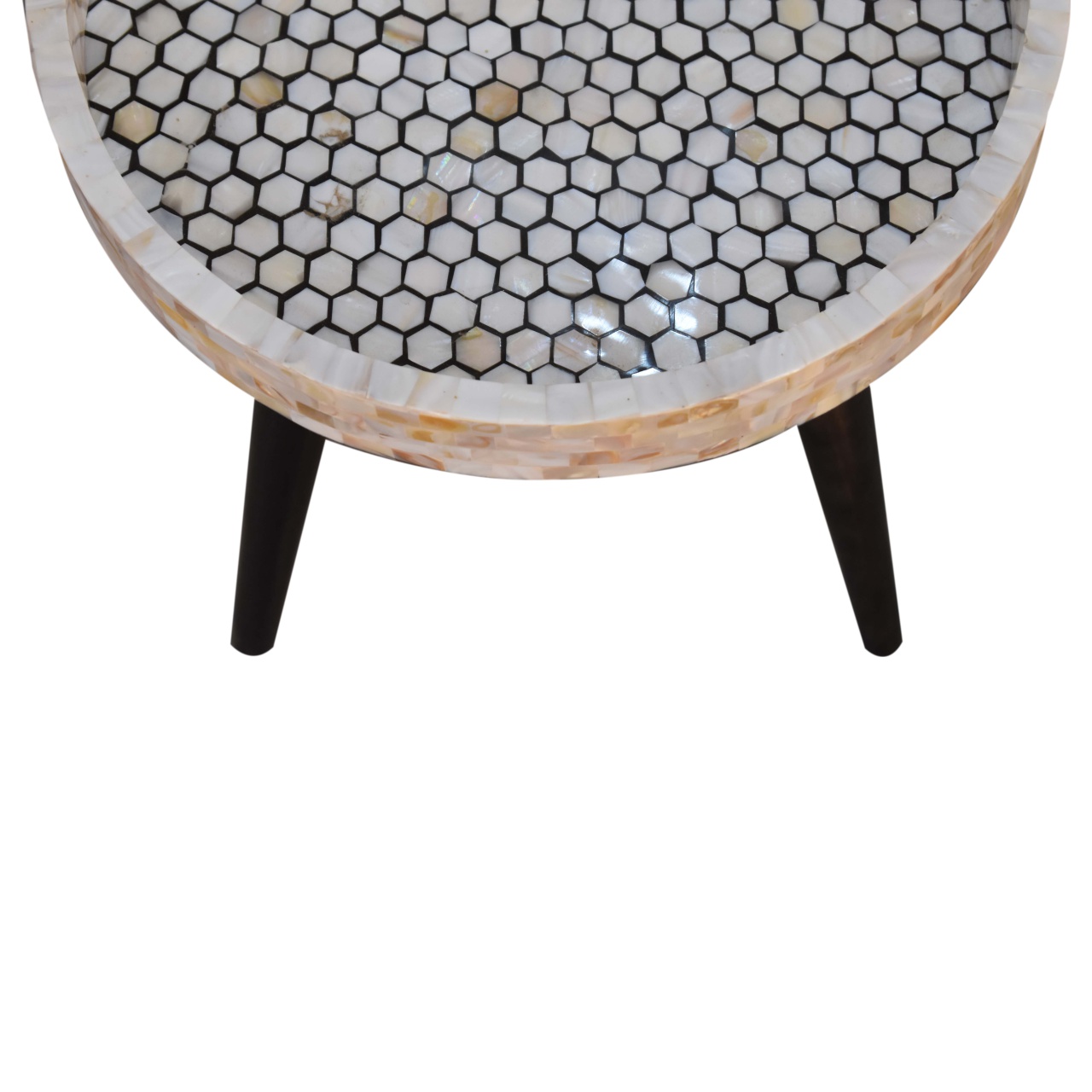 Honeycomb Mosaic End Table - Image 6
