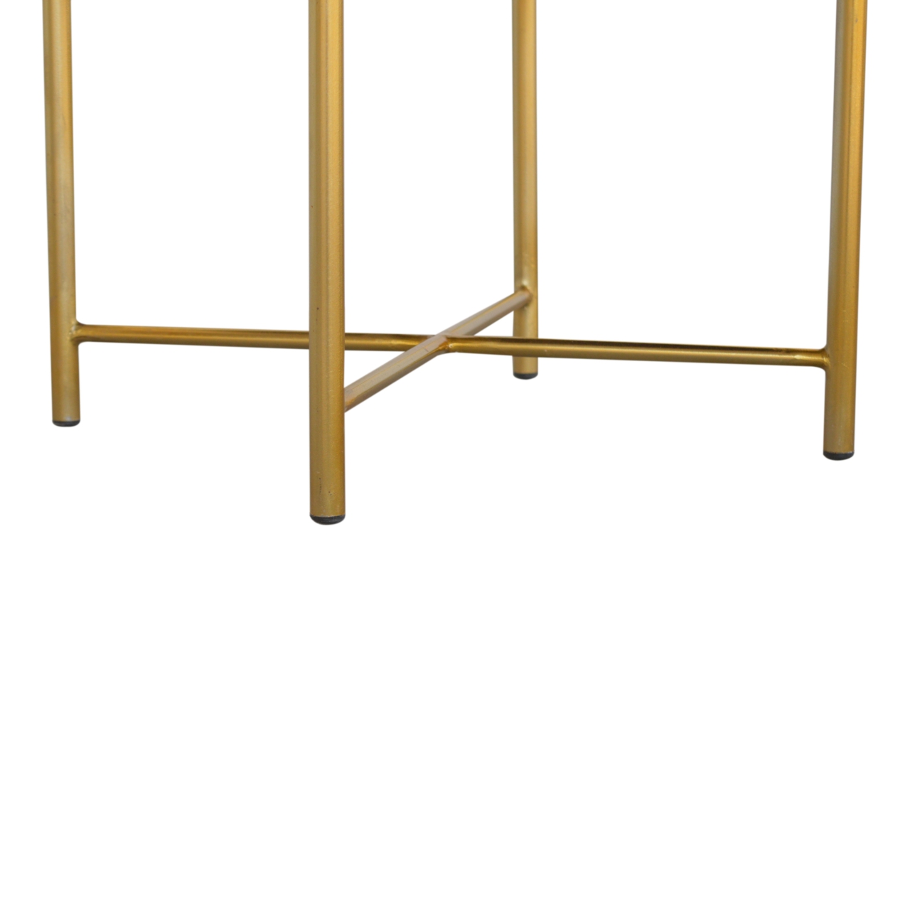 Clover Black Velvet Footstool - Image 9