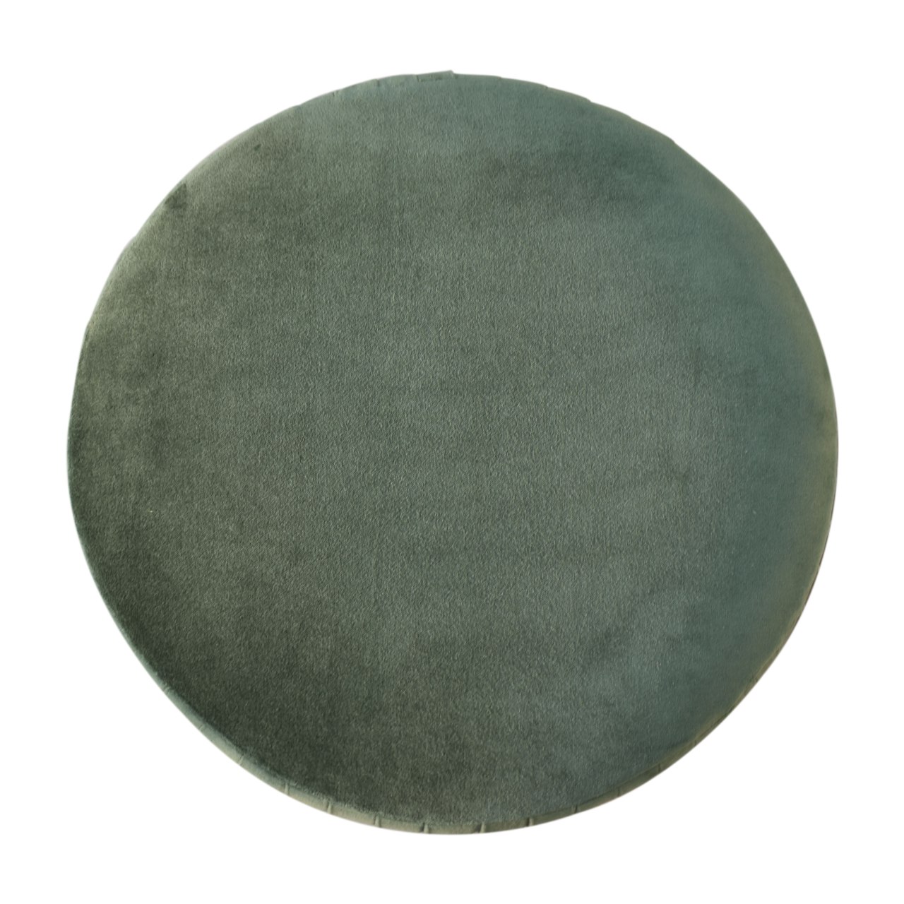 Emerald Velvet Pleated Footstool - Image 7