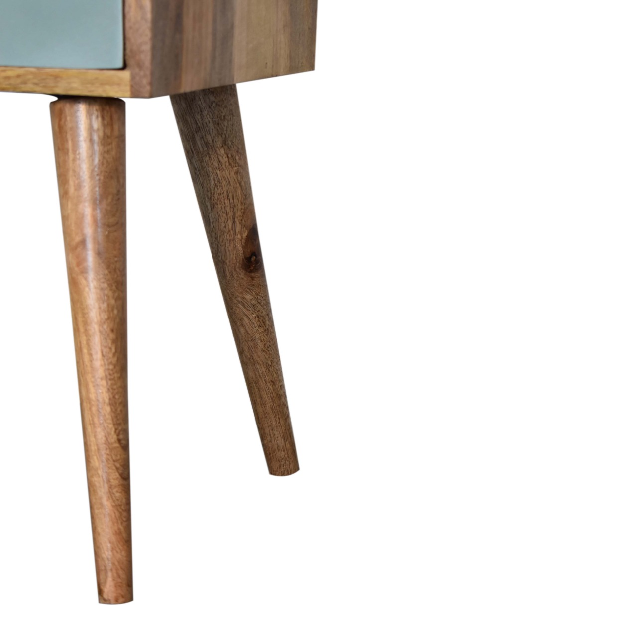 Mini Duck Egg Painted Bedside - Image 7