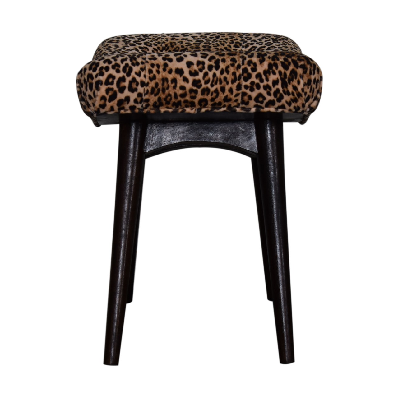 Leopard Print Curved Bench - Image 8
