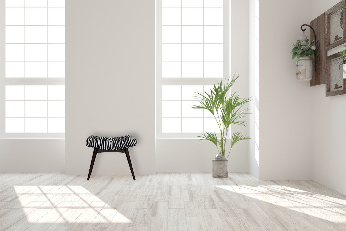 Zebra Print Curved Bench - Image 11