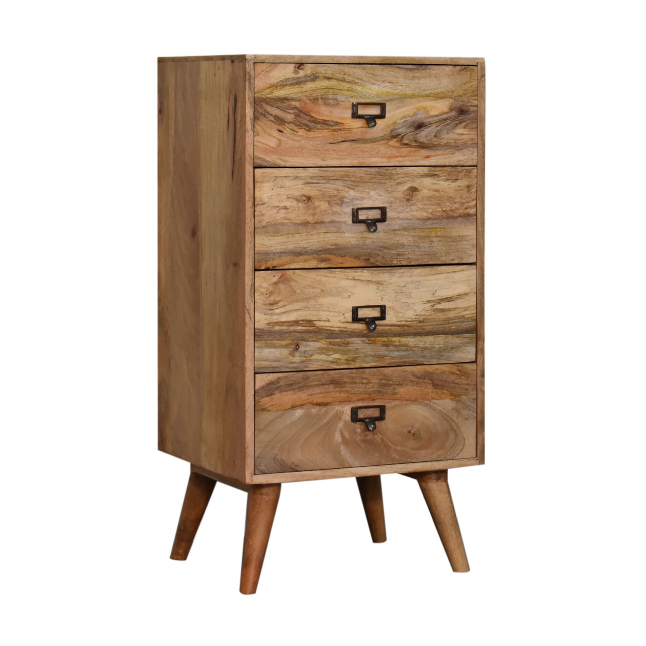 Oak-ish Filing Cabinet - Image 4