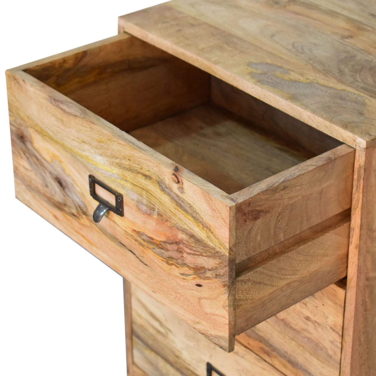 Oak-ish Filing Cabinet - Image 5