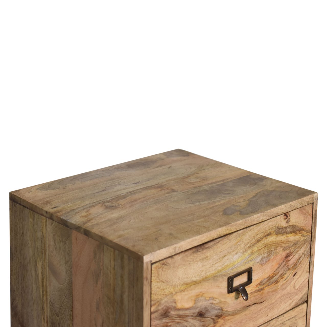 Oak-ish Filing Cabinet - Image 6