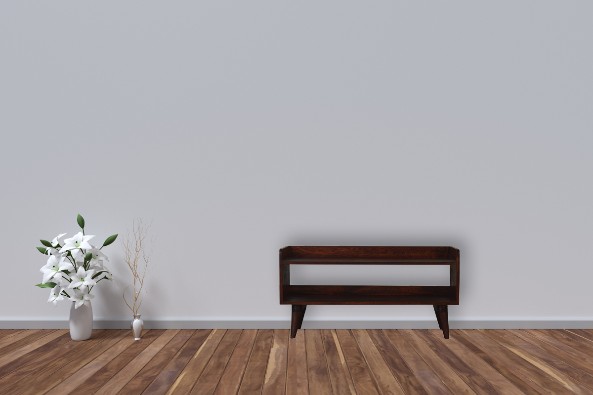 Cherry Nordic Storage Bench - Image 10