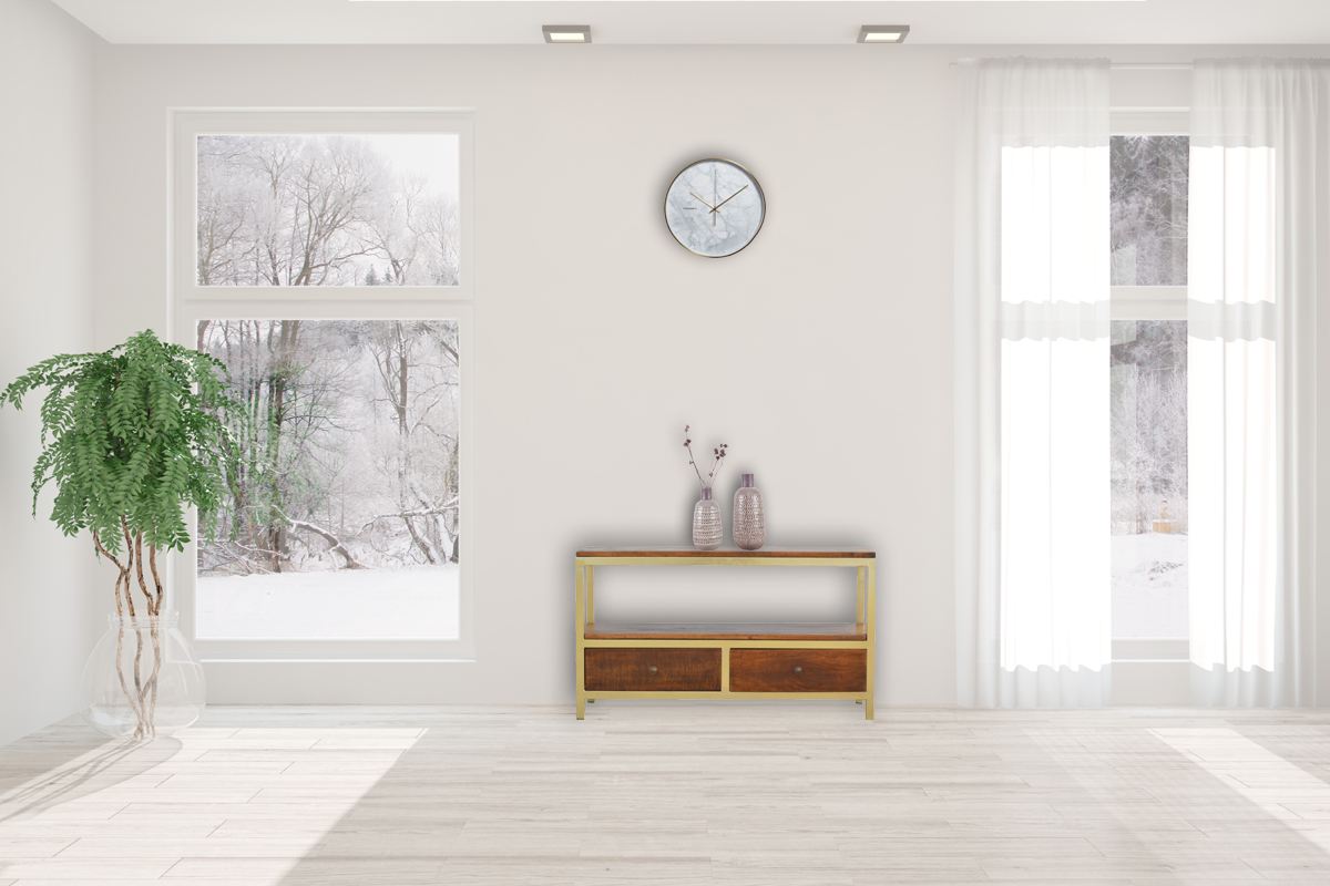 Media Unit With Gold Base - Image 11