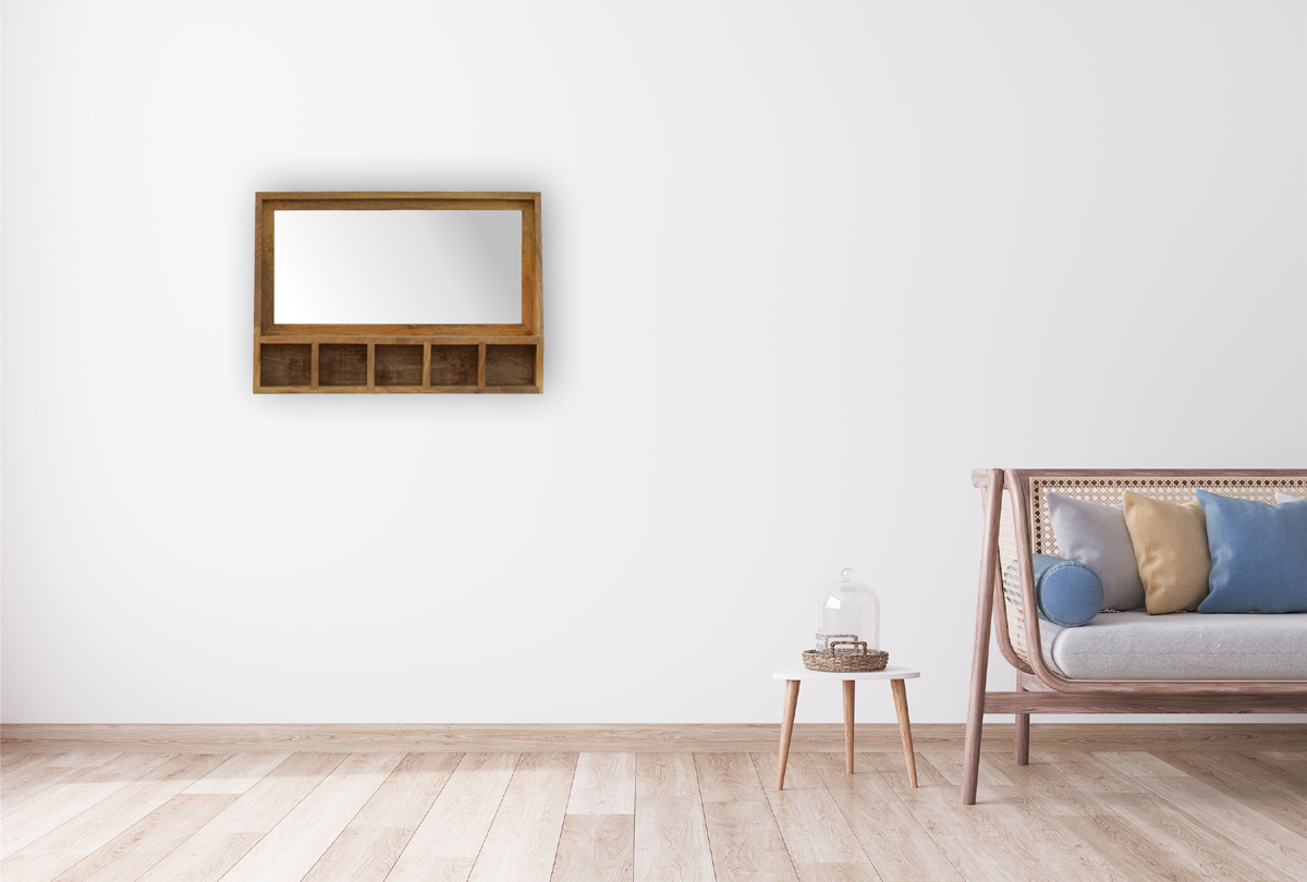 5 Slot Floating Unit with Mirror - Image 9