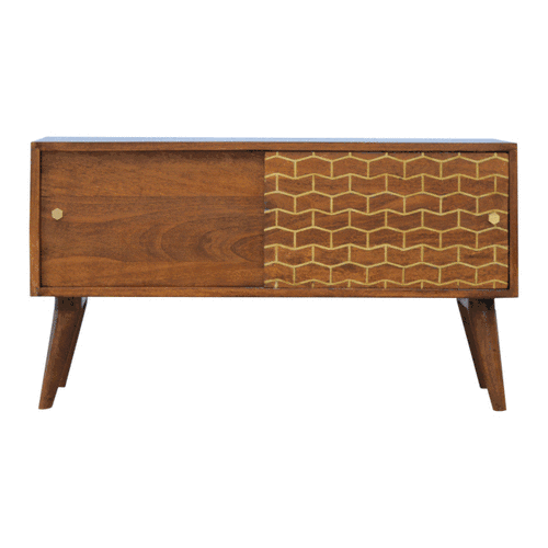 Gold Art Pattern Sideboard - Image 10