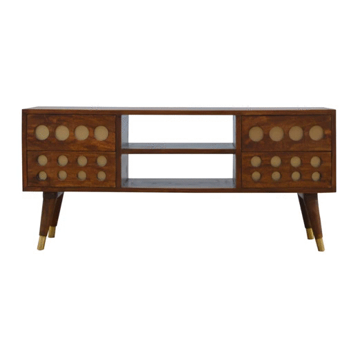 Brass Hole Inlay Media Unit - Image 10
