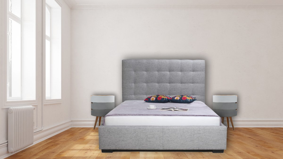 3 Drawer Grey Paint Bedside - Image 11