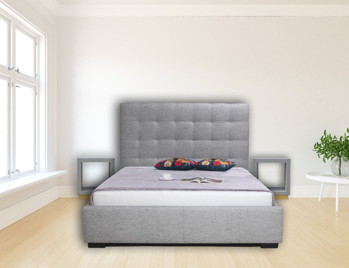 Cement Cube Bedside Table - Image 9