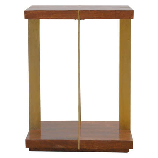 Open Panel Chestnut End Table - Image 7