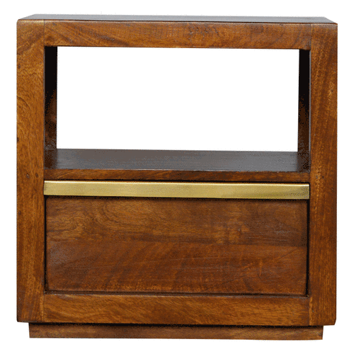 Gold Bar Chestnut Bedside - Image 8