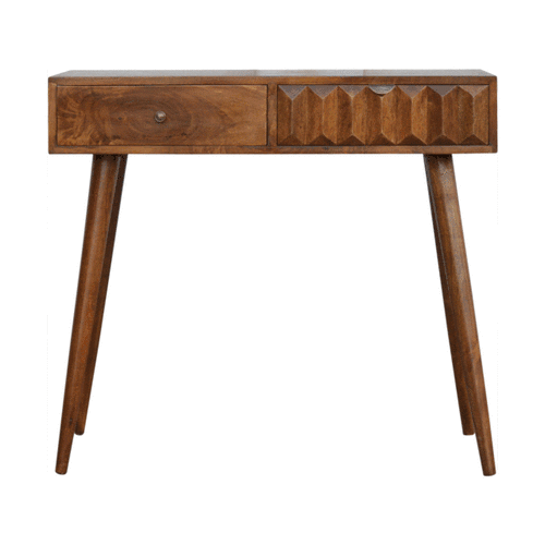 Chestnut Prism Console Table - Image 9