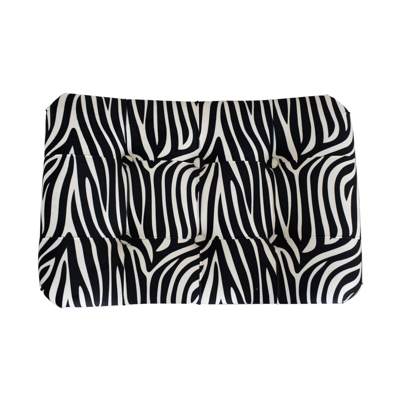 Zebra Print Curved Bench - Image 4