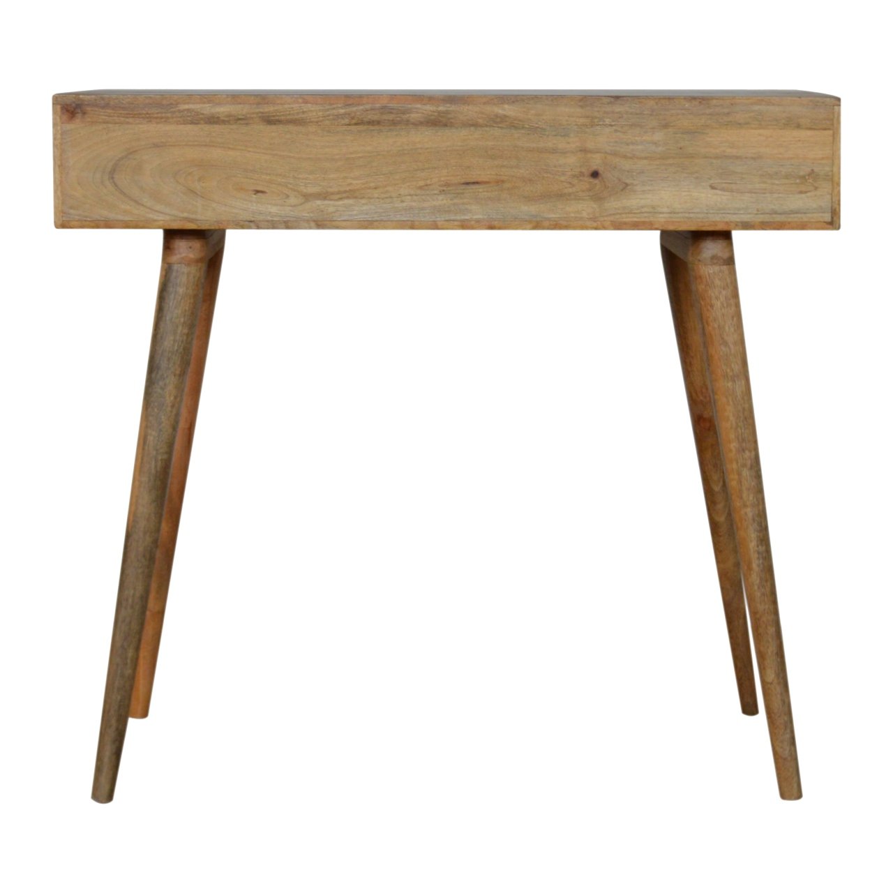 Tile Carved Open Slot Writing Desk - Image 9