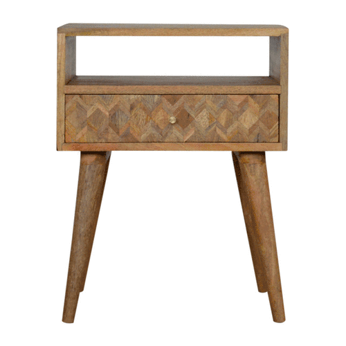 Assorted Oak-ish Open Slot Bedside - Image 11
