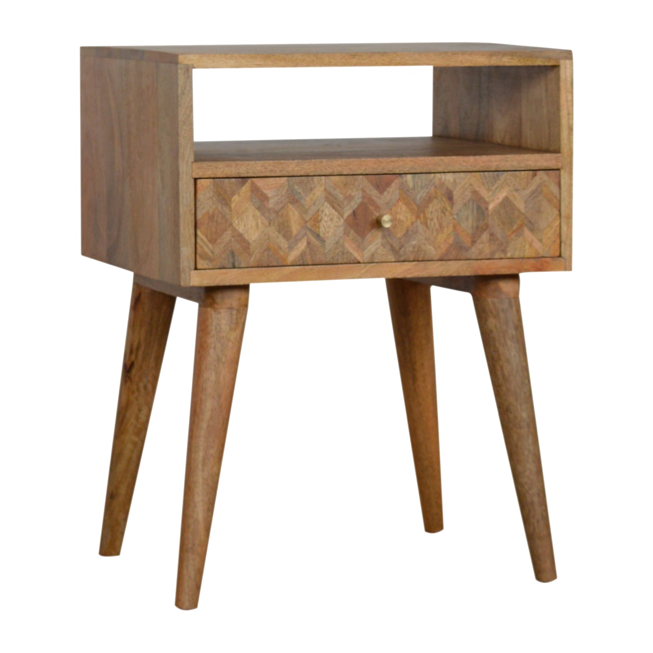 Assorted Oak-ish Open Slot Bedside - Image 7