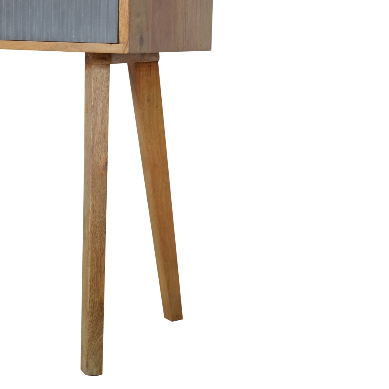 Grey Line Carved Writing Desk - Image 7