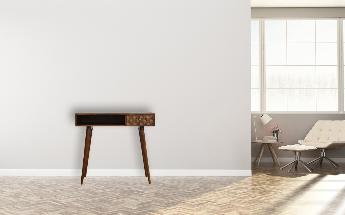 Chestnut Diamond Writing Desk - Image 12