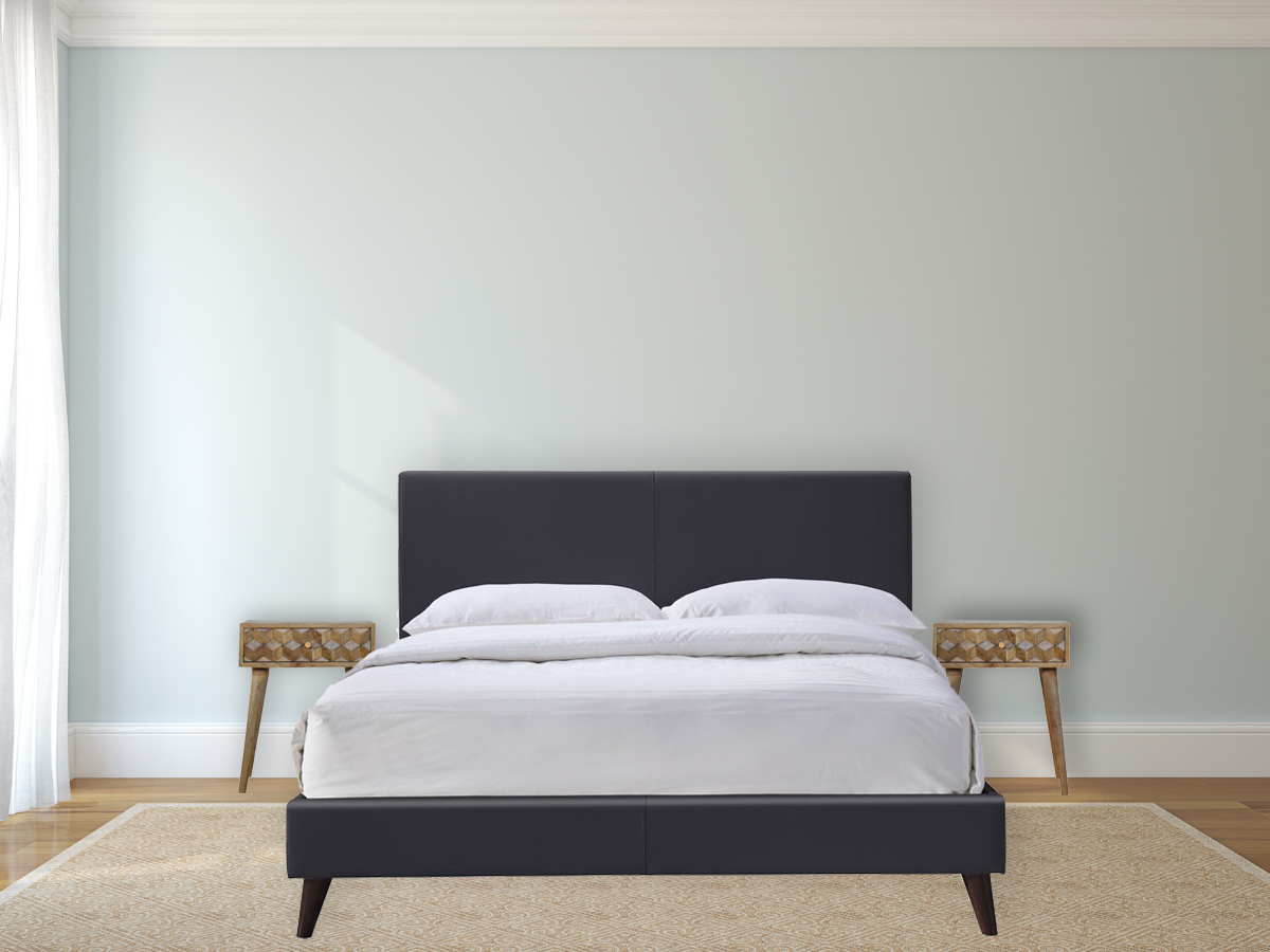 Cube Carved 1 Drawer Bedside - Image 11