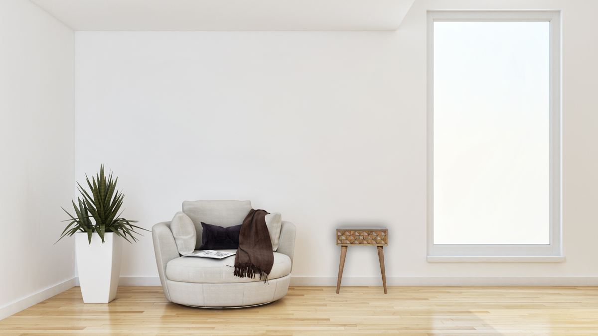 Diamond Carved Bedside - Image 12