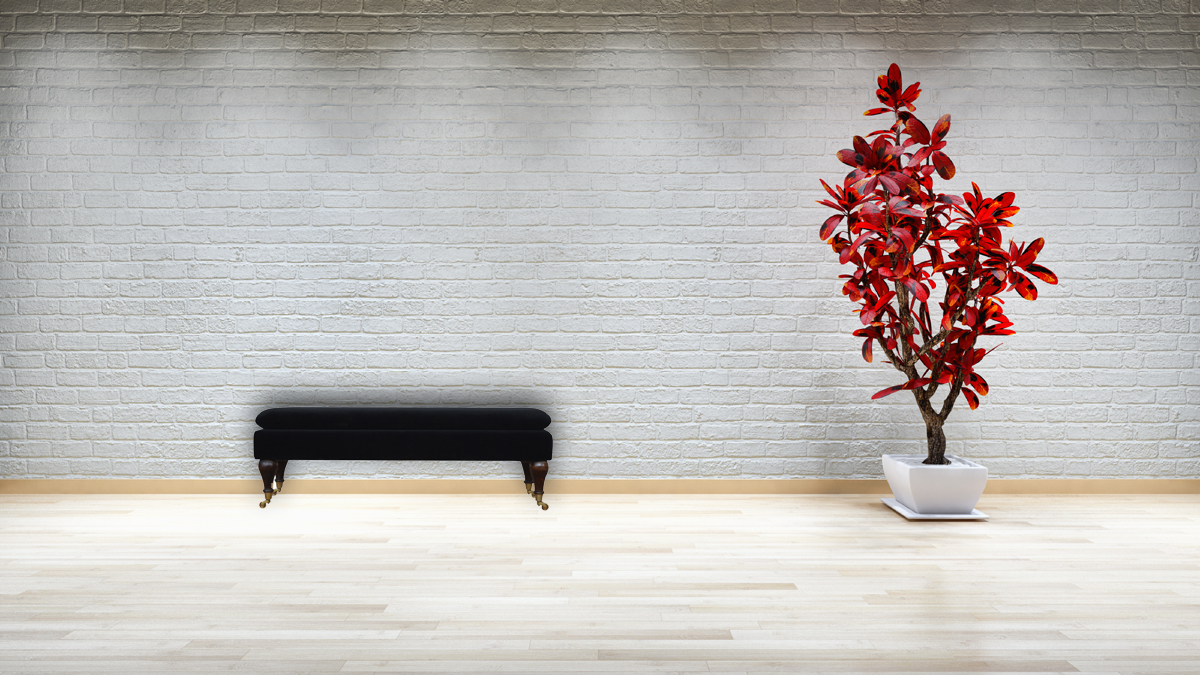 Black Velvet Castor Bench - Image 12