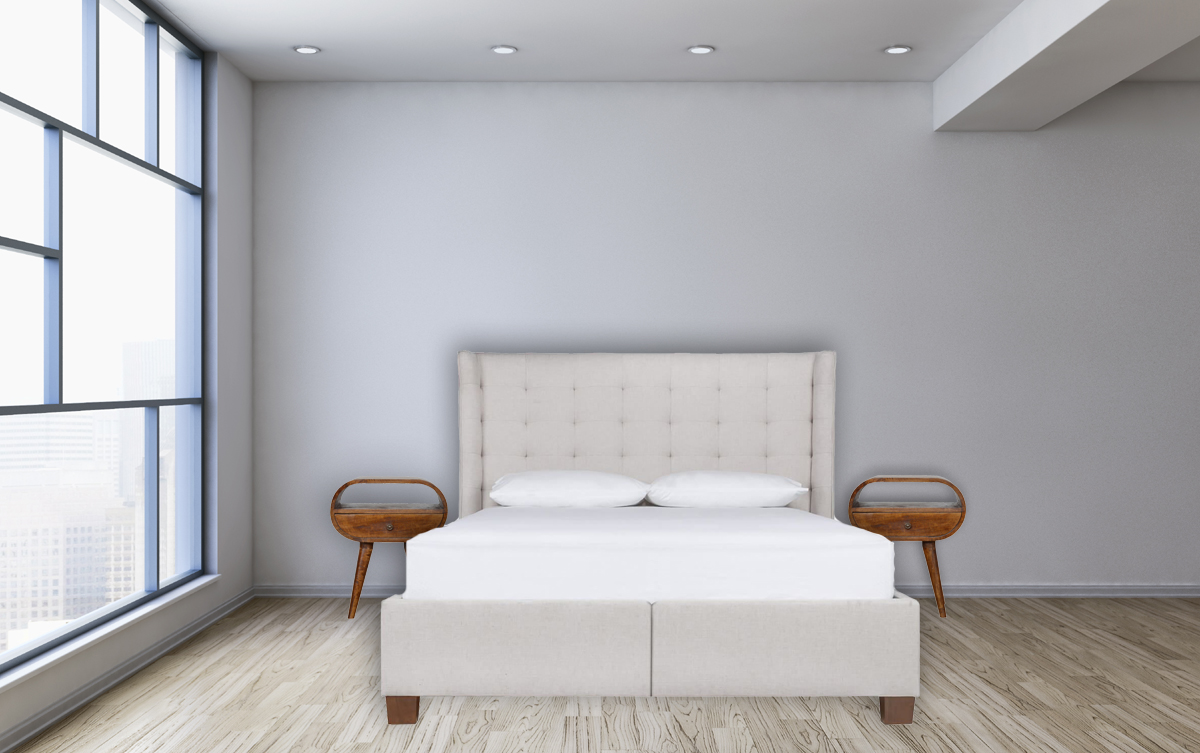 Chestnut 1 Drawer Nightstand - Image 11