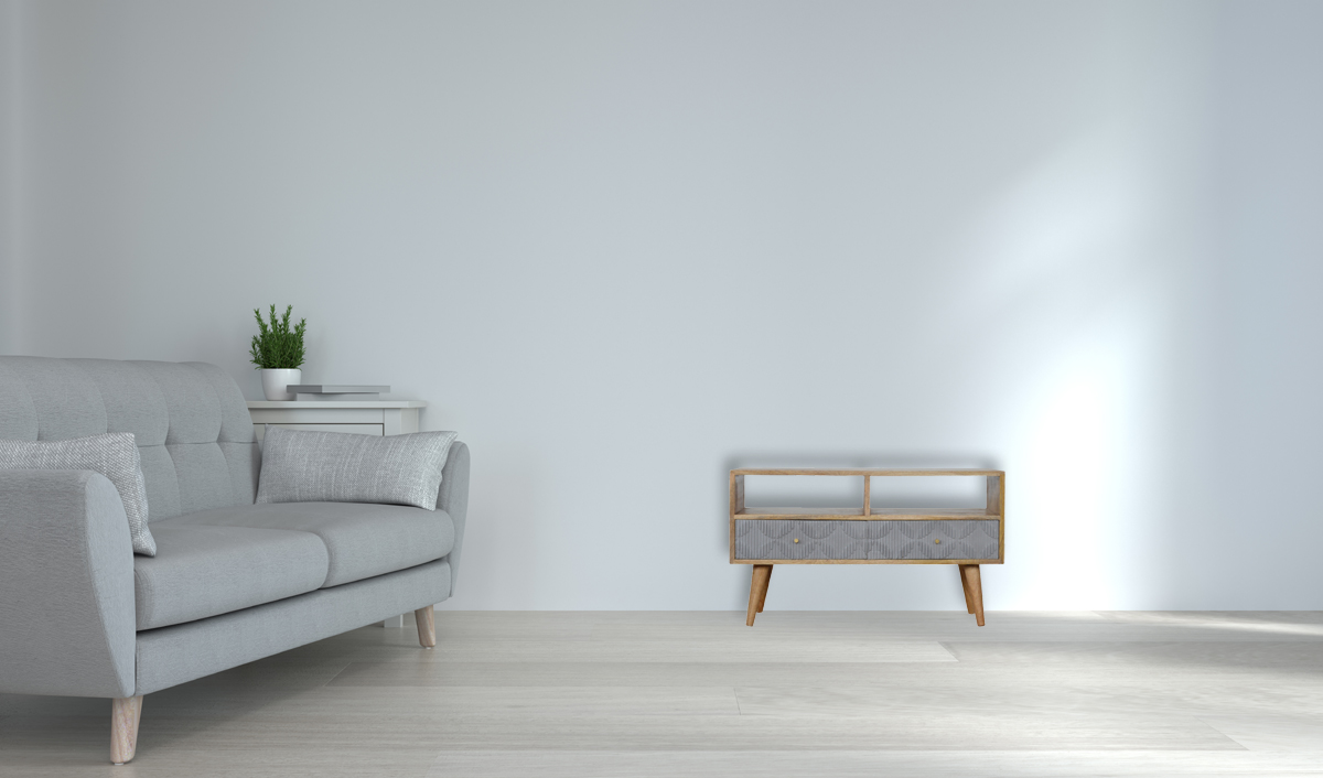 Geometric Carved Media Unit - Image 12