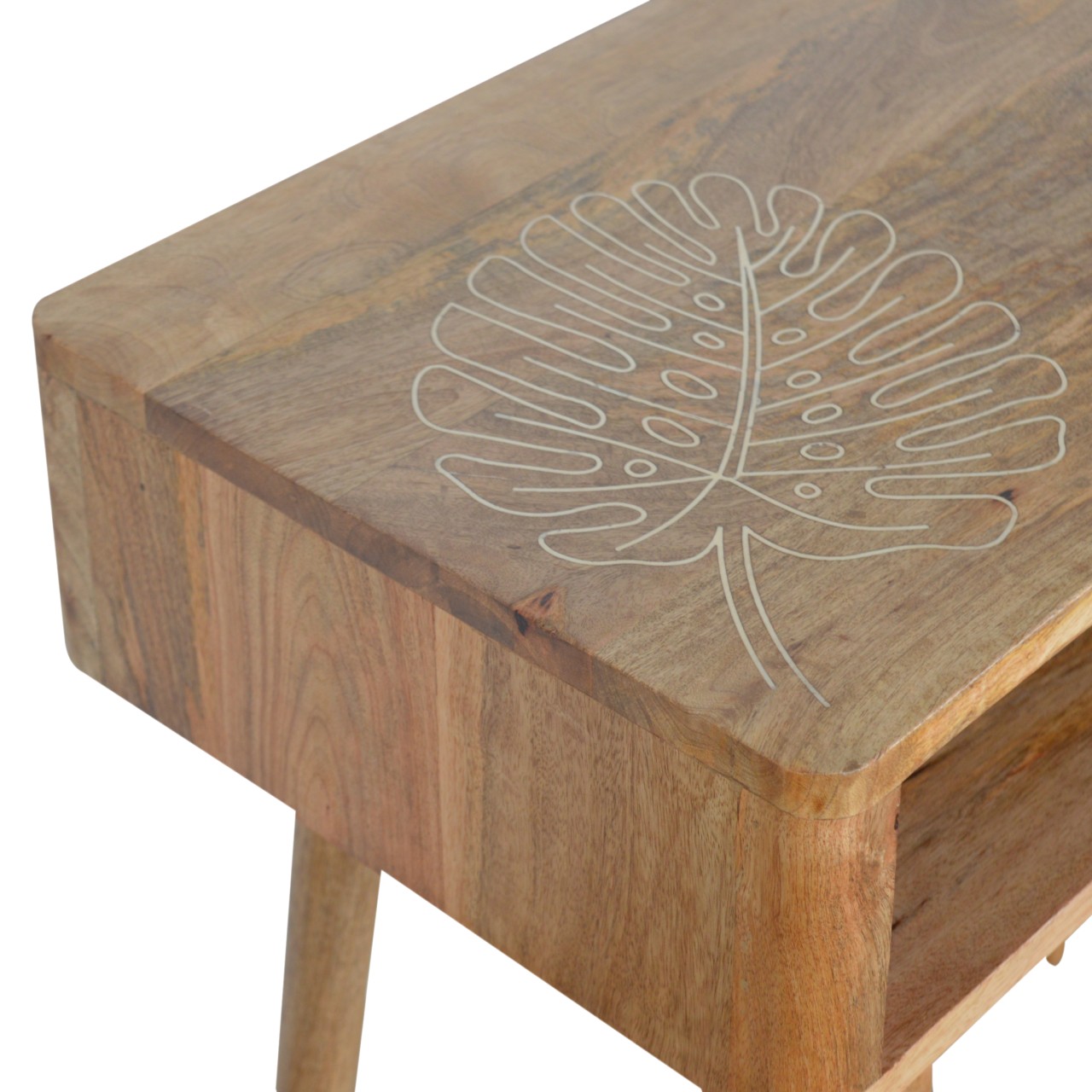 Leaf Embossed Writing Desk - Image 4