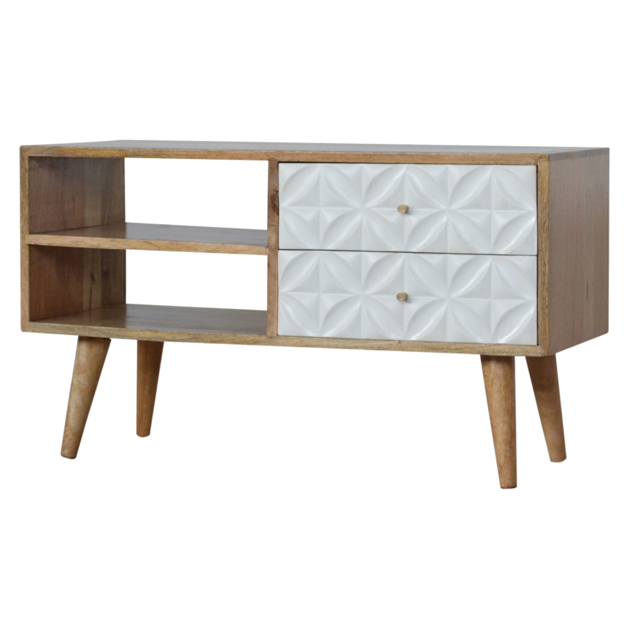 Diamond Carved Media Unit - Image 2