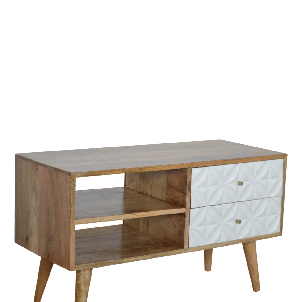 Diamond Carved Media Unit - Image 3