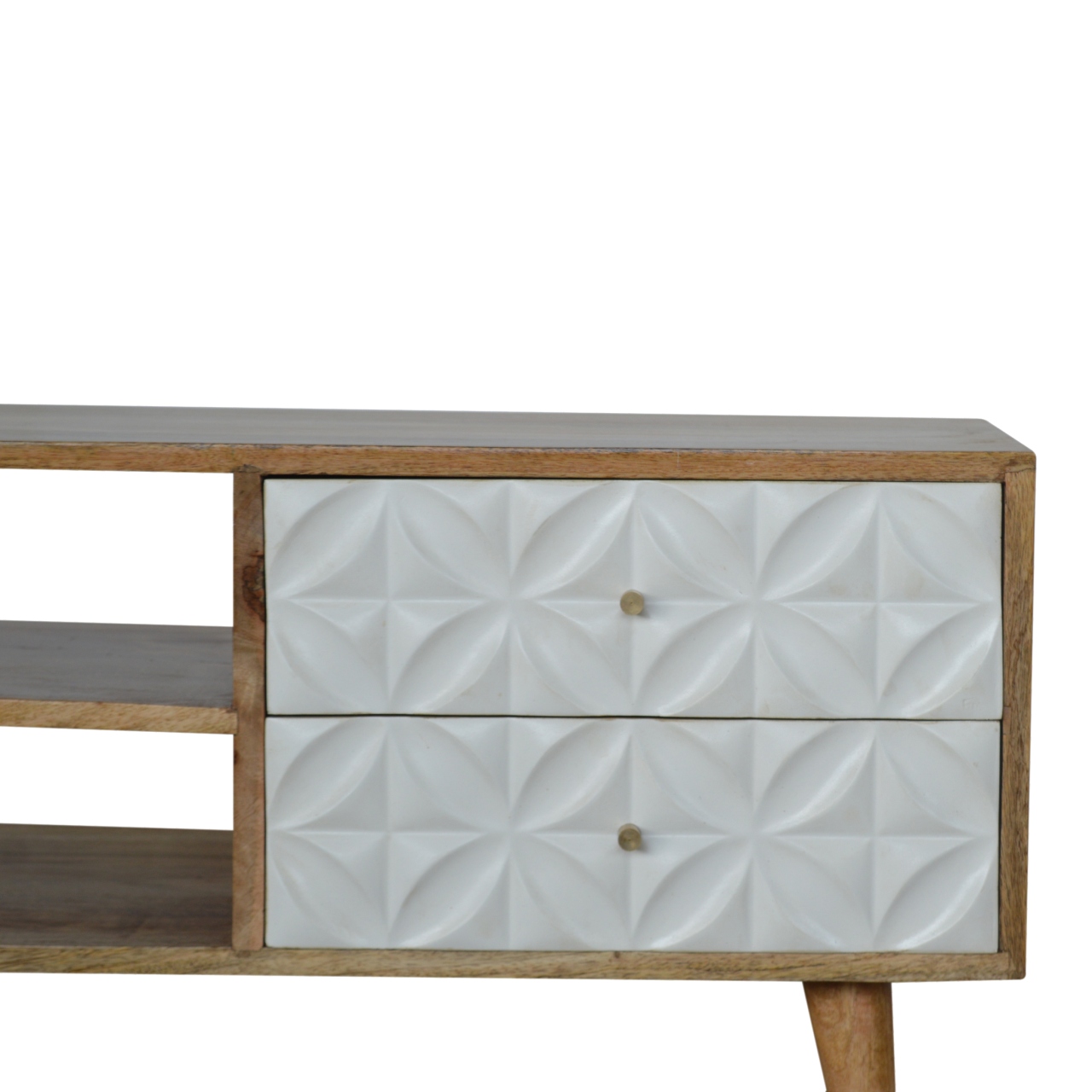 Diamond Carved Media Unit - Image 4