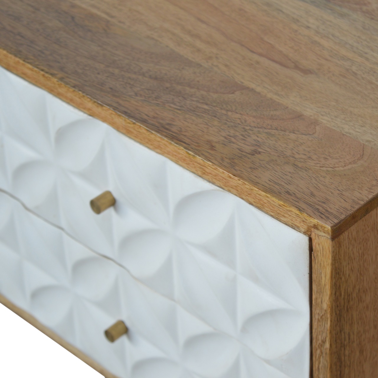 Diamond Carved Media Unit - Image 5