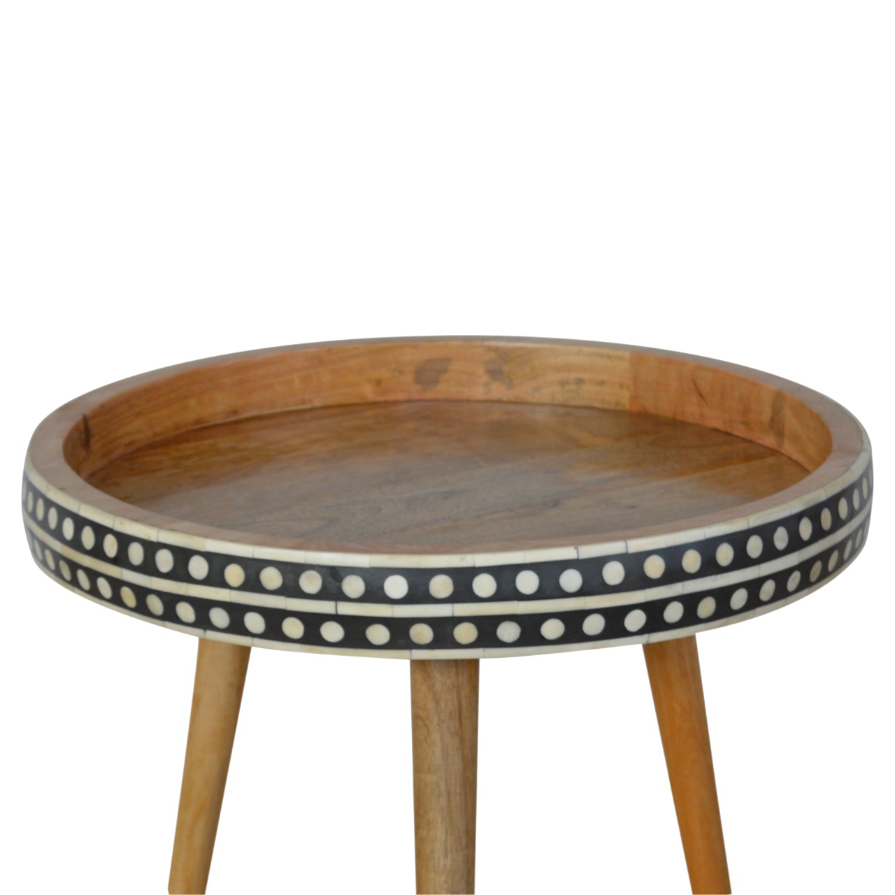Large Dotted End Table - Image 8