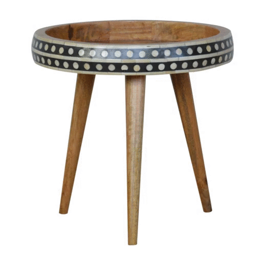 Small Dotted End Table - Image 9