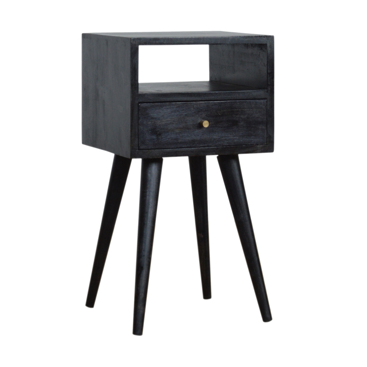 Mini Ash Black Bedside - Image 3
