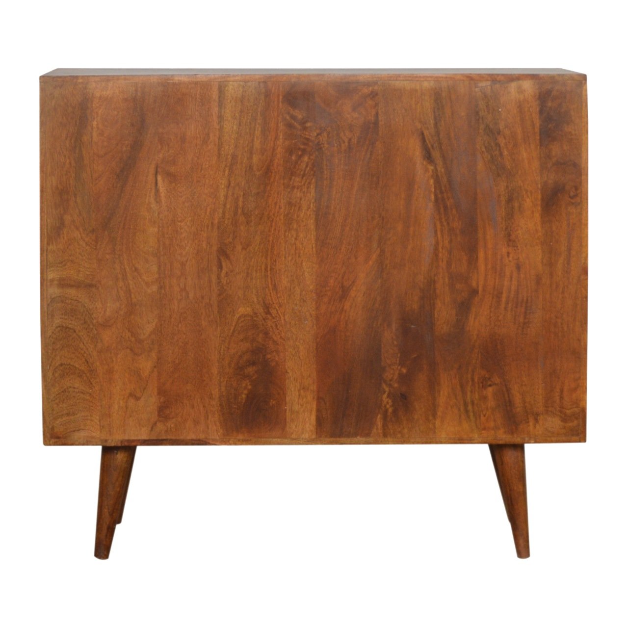 Tile Carved Chestnut Chest - Image 8