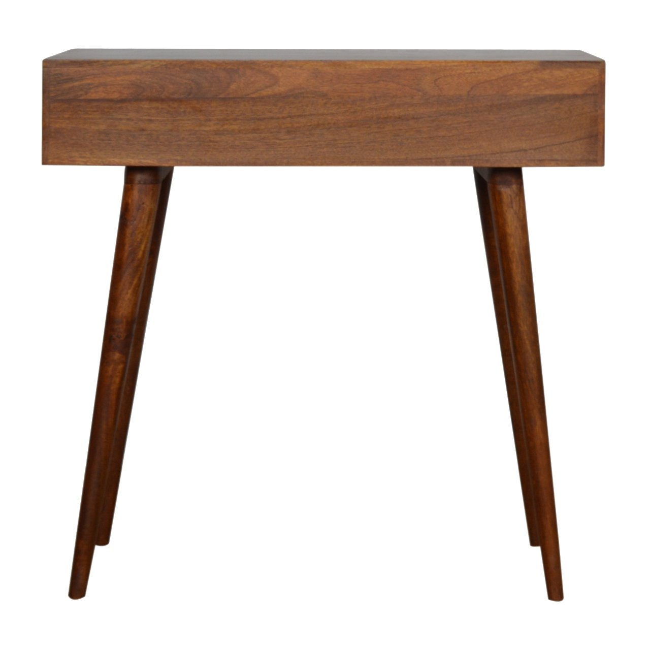 Tile Carve Chestnut Console - Image 9