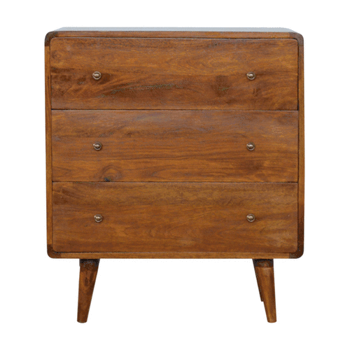 Curved Chestnut Chest - Image 11
