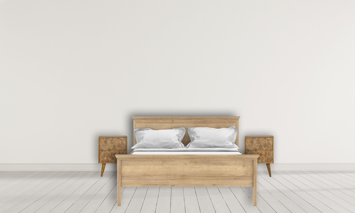 Assorted Oak-ish Bedside - Image 12
