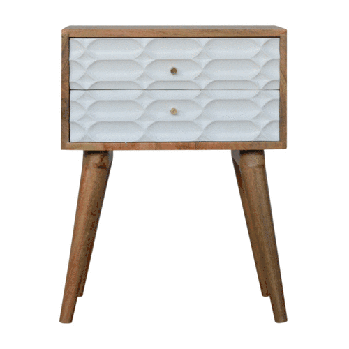 Capsule Carved Bedside - Image 10