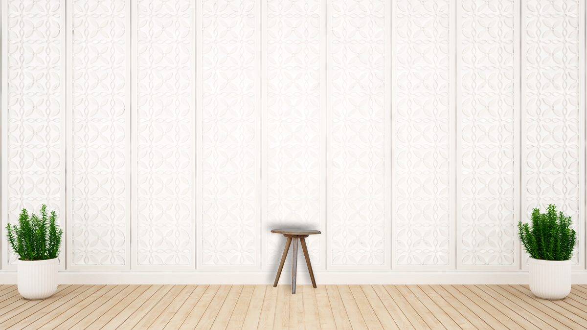 Lulu Round Tripod Stool - Image 9