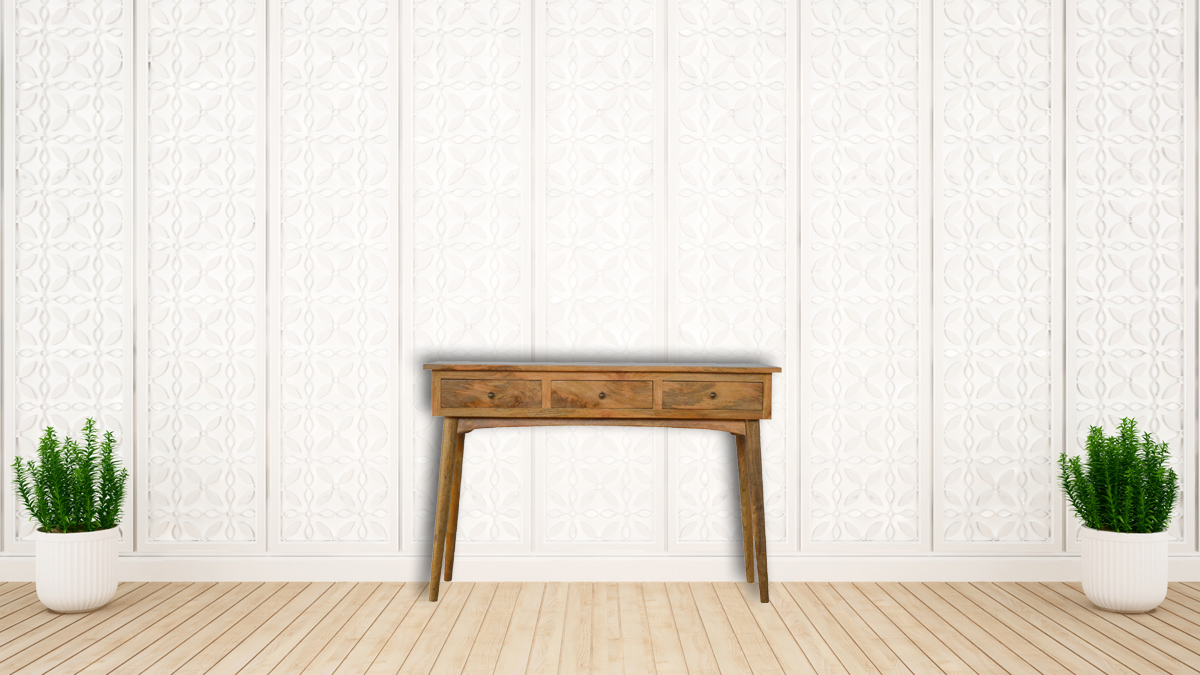 Large 3 Drawer Console - Image 11