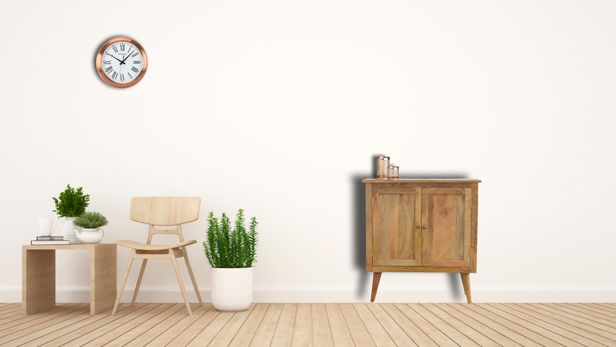 Solid Wood Nordic Style Cabinet - Image 10