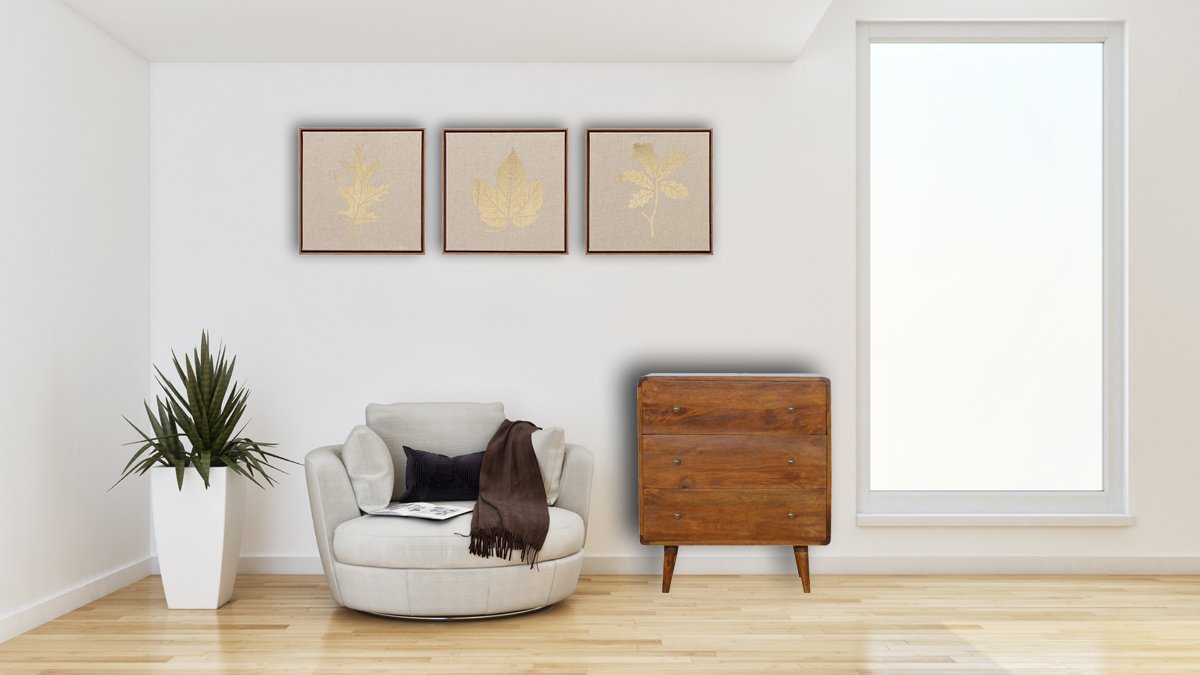 Curved Chestnut Chest - Image 12