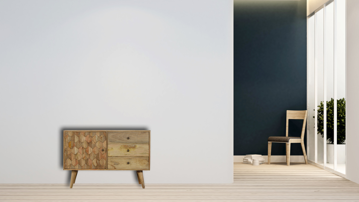 Pineapple Carved Sideboard - Image 11