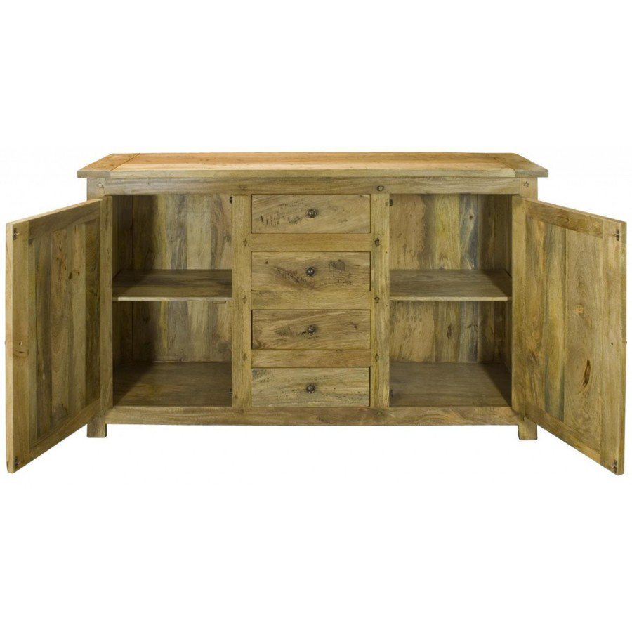 Granary 4 Drawer Sideboard - Image 4