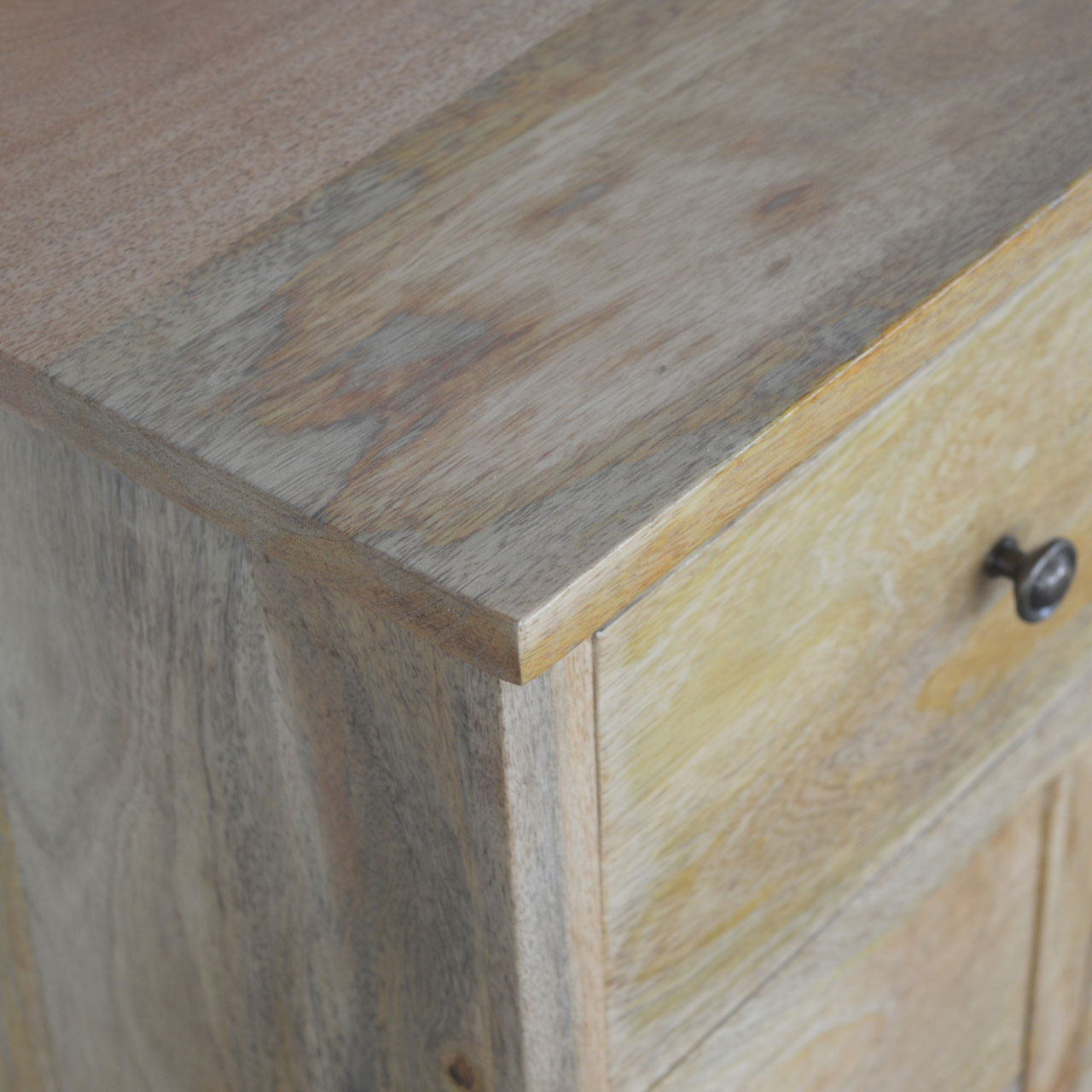 Oak-ish Solid Wood 8 Drawer Chest - Image 4